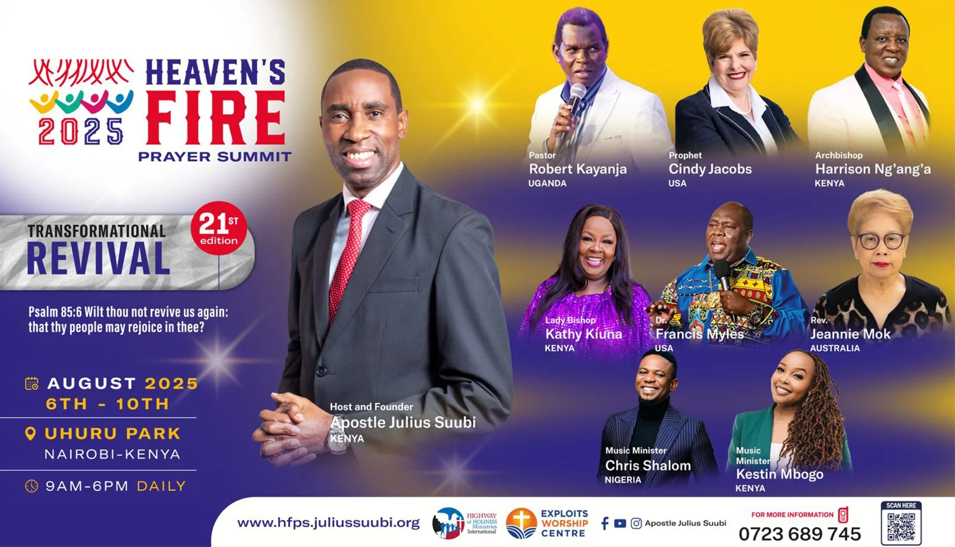 Heaven’s Fire Prayer Summit